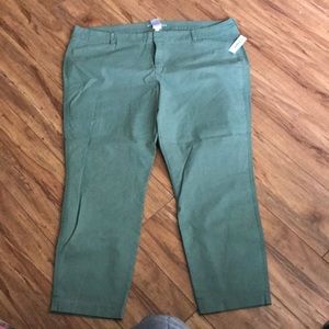 green pixie pants